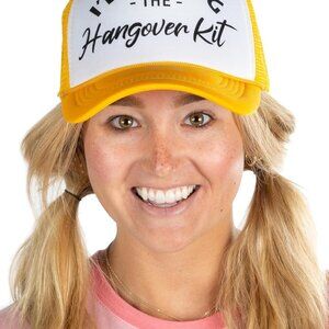 Women's Mesh Trucker Hat Funny Bachelorette Girls Trips Festivals Sun Safe